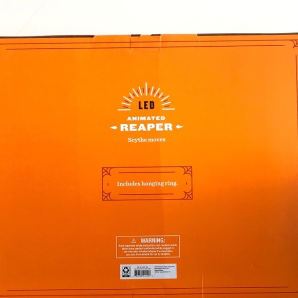 Hyde and EEK! Animated LED Grim Reaper Sign. NIB SOLD OUT EVERYWHERE! - Picture 4 of 4